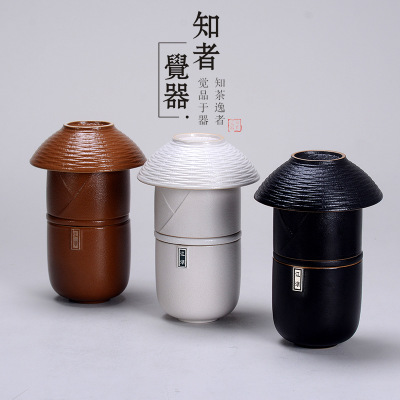 便捷式黑陶茶具现货批发 4件套江湖旅行快客杯 便捷式黑陶茶具现货批发 4件套江湖旅行快客杯