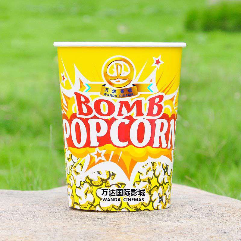 <b>万达影城爆米花纸桶杯定制案例</b>