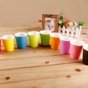 彩色环保纸杯