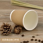 牛皮纸隔空双层纸杯