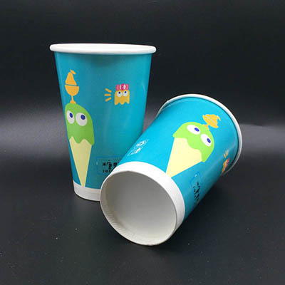 一次性环保纸杯果汁杯