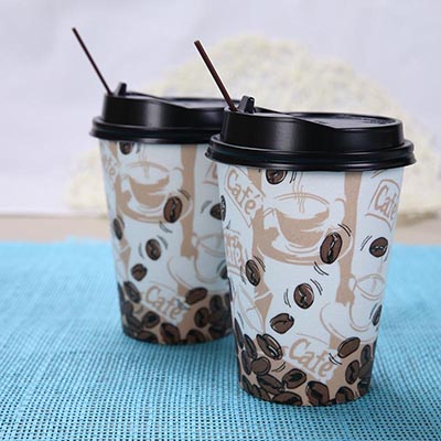 <b>加厚一次性发泡纸杯咖啡杯  隔热</b>